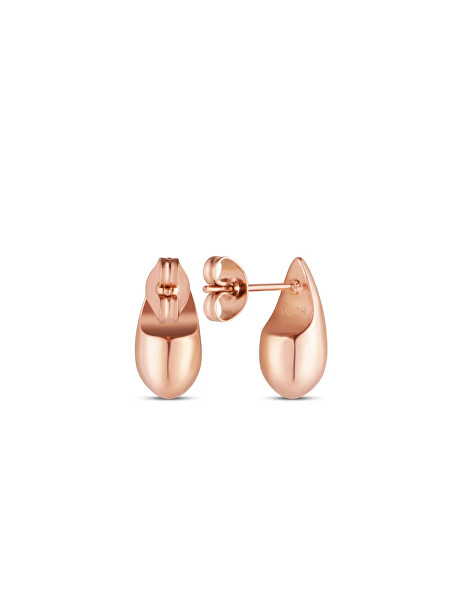 Náušnice ve tvaru kapky Tear drop Lurea Rose Gold