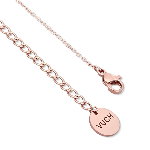 Něžný náhrdelník se srdíčkem Deep Love Rose Gold