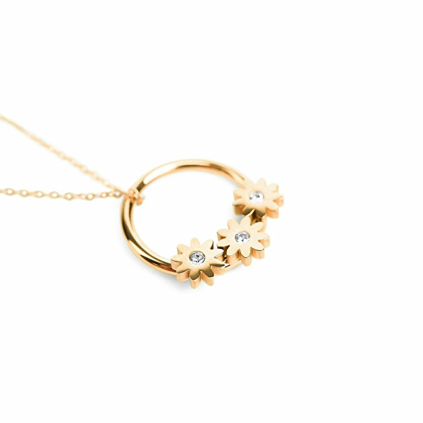 Nežný pozlátený náhrdelník Gold Dinare