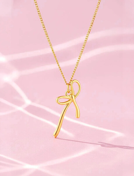 Něžný pozlacený náhrdelník Stellara Gold