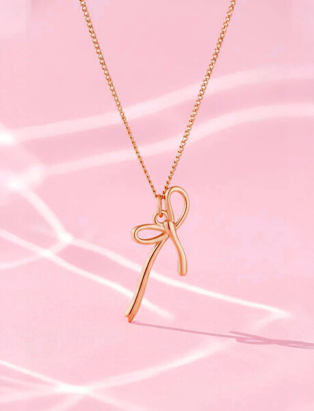 Něžný pozlacený náhrdelník Stellara Rose Gold