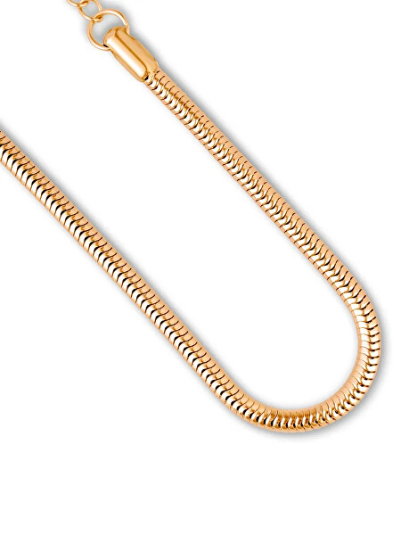 Ocelový řetíízkový náramek Olen Rose Gold