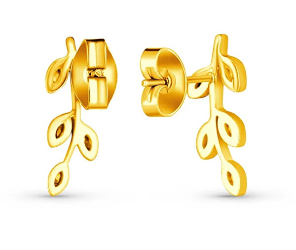 Incantevoli orecchini placcati in oro con zirconi Zotie Gold