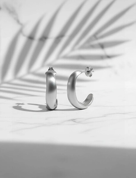 Designové kruhy z oceli Isary Silver
