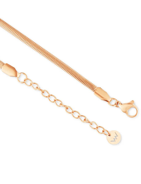 Pozlacený náramek Hádek Evoa Rose Gold