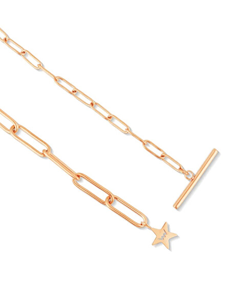 Pozlacený náramek s hvězdičkou Nyxa Rose Gold