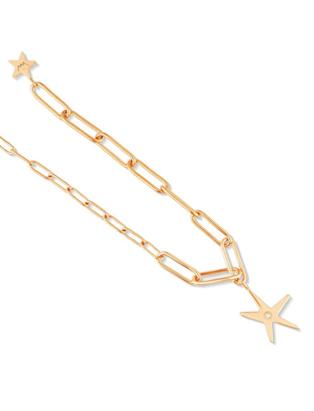 Pozlacený náramek s hvězdičkou Nyxa Rose Gold