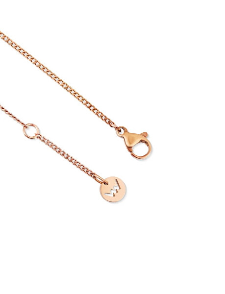 Pozlacený náramek s krystaly Zibella Rose Gold