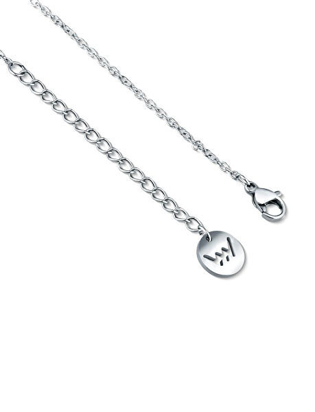 Romantický oceľový náhrdelník Srdiečko Vrisan Silver