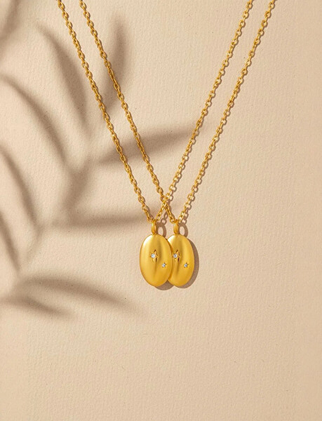 Set párových náhrdelníků Auremi Gold (2 náhrdelníky)