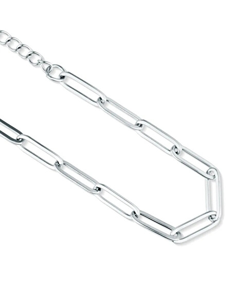 Slušivý ocelový náramek Elar Silver