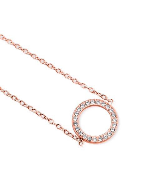 Elegantní pozlacený náramek Elorina Rose Gold