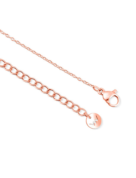 Elegantní pozlacený náramek Elorina Rose Gold