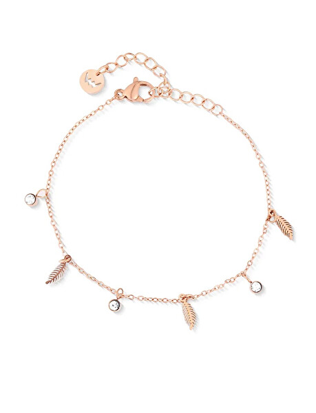 Dámský náramek s přívěsky Selvera Rose Gold