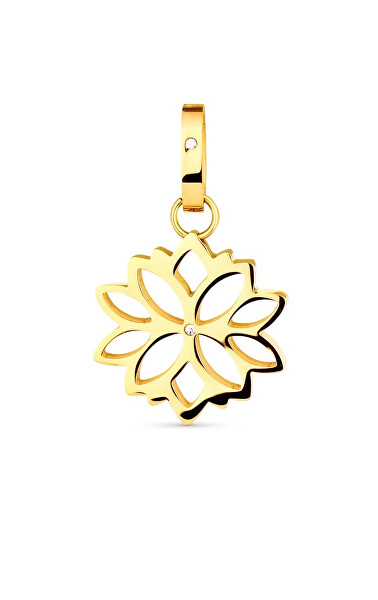 Pandantiv frumos placat cu aur Floare de lotus Gold Nizza