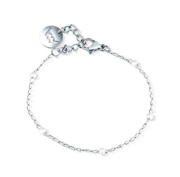 Minimalistický ocelový náramek Kruwen Silver