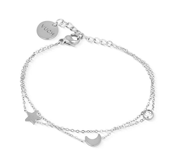 Módní ocelový náramek Infinity Silver