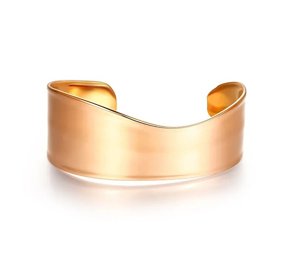Pevný otevřený náramek Ixora Rose Gold