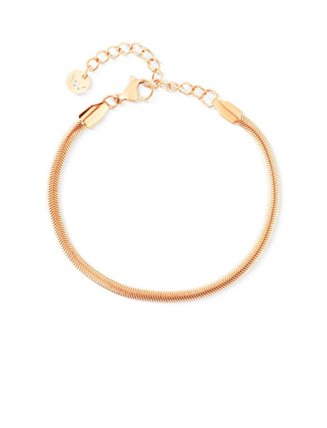 Pozlacený náramek Hádek Evoa Rose Gold