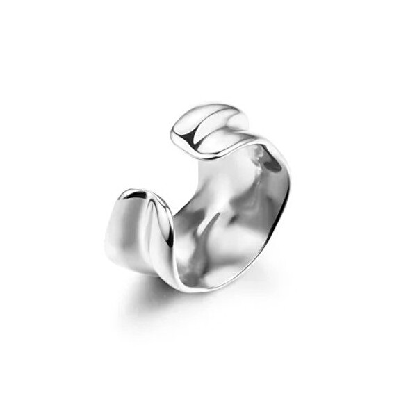 Single ocelová záušnice Obsid Silver