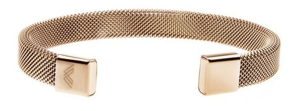 Luxuriöses rosévergoldetes festes Armband VB1063RG