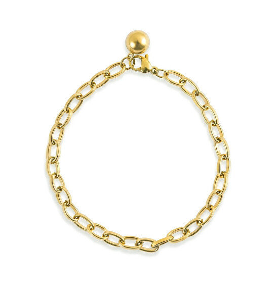 Nadčasový pozlátený náramok Elaris Gold VWB260607G