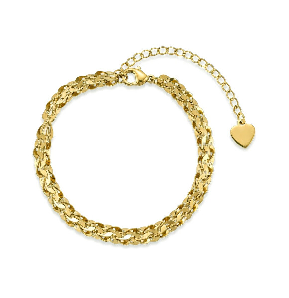Štýlový pozlátený náramok Elarisse Gold VWB260668G