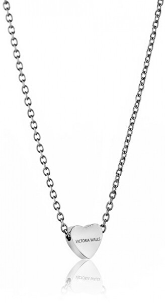 Oceľový náhrdelník so srdiečkom VN1051S