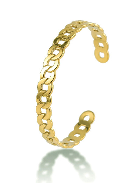 Pevný pozlátený náramok Zarelle Gold VWB260664G