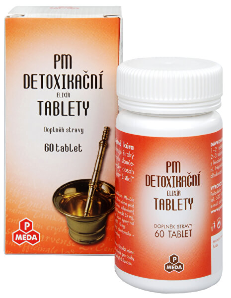 PM Detoxikační elixír 60 tablet