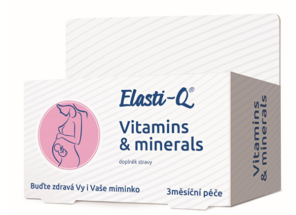 Elasti-Q Vitamins & Minerals s postupným uvolňováním 90 tbl.
