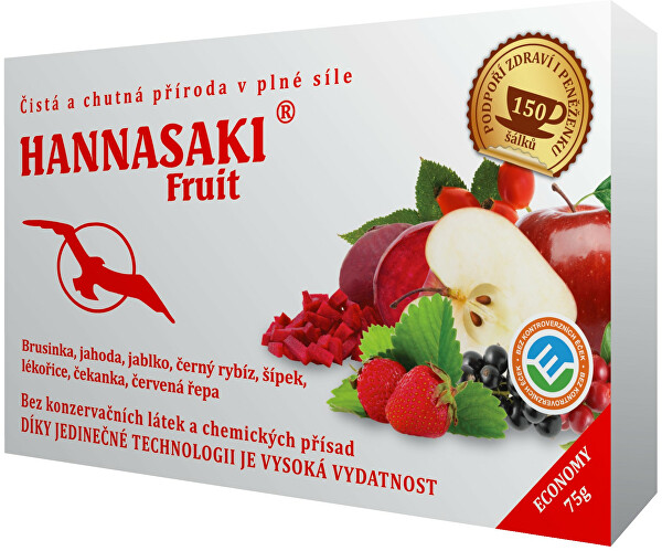 Hannasaki Fruit - ovocná čajová směs 3 x 25 g
