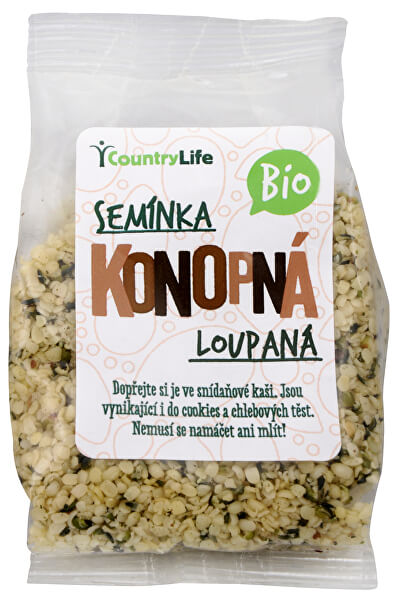 Bio Konopné semínko loupané 100 g