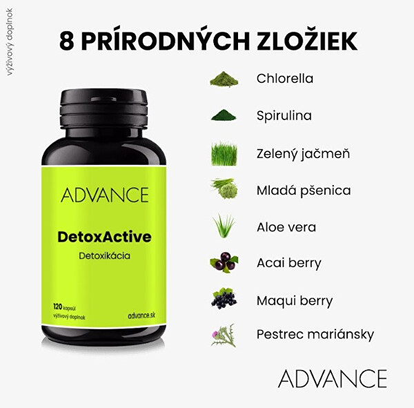 DetoxActive 120 kapsúl