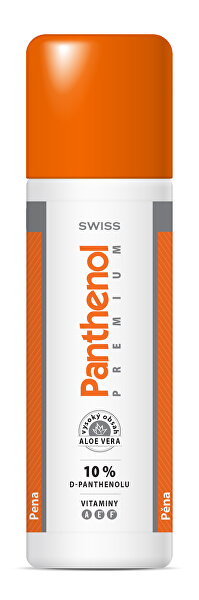 Panthenol 10% Swiss Premium pěna 125 ml + 25 ml ZDARMA