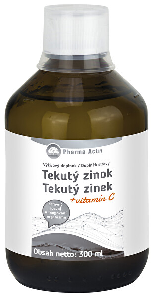 Tekutý Zinek + Vitamín C 300 ml