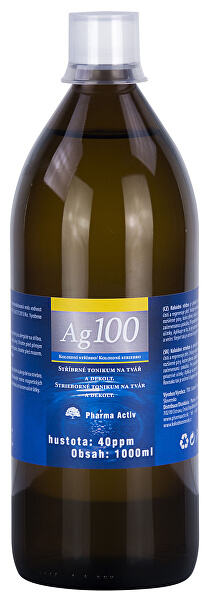 Koloidné striebro Ag100 (40ppm)