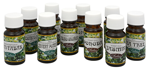 100% prírodný esenciálny olej pre aromaterapiu 10 ml