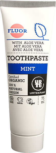 Pasta de dinti cu menta fluorură de 75 ml BIO