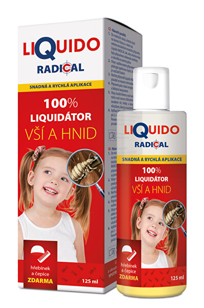 LiQuido Radical šampón na vši 125 ml