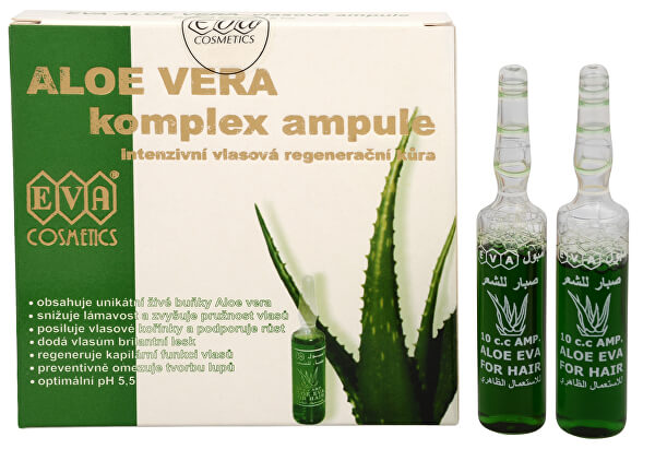 Aloe Vera Vlasové ampule 5 x 10 ml