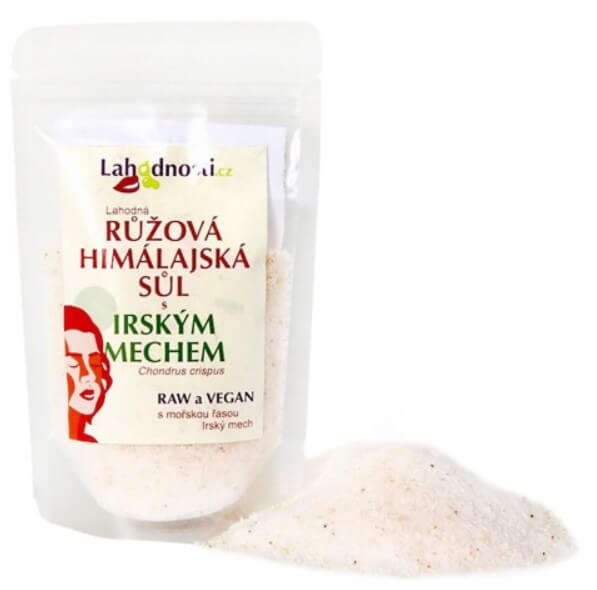 Růžová himalájská sůl s irským mechem 400 g