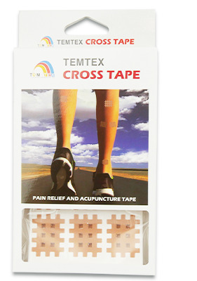 Cross Tape béžový 2,1 x 2,7 cm 180 ks