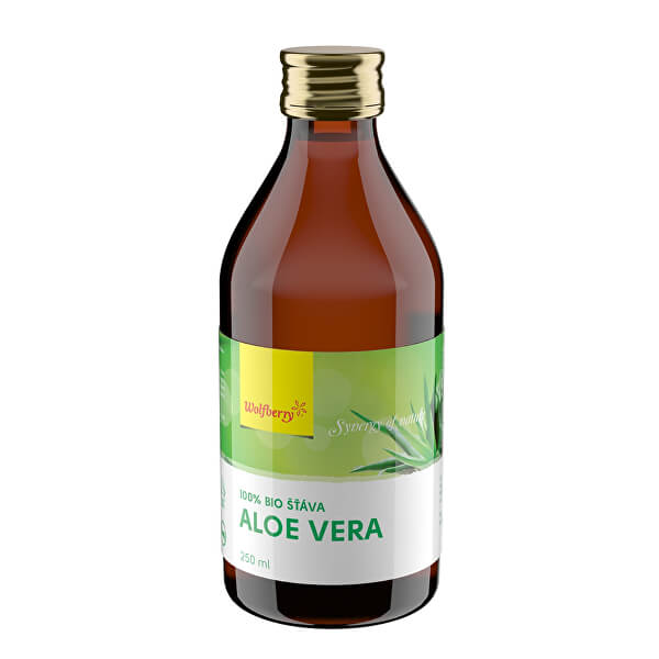 Aloe Vera Juice 100% BIO 250 ml Wolfberry *