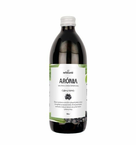 Aronie - 100% šťáva z plodů aronie černoplodé 500 ml Nef de Santé