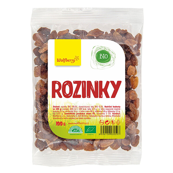Rozinky BIO 100 g