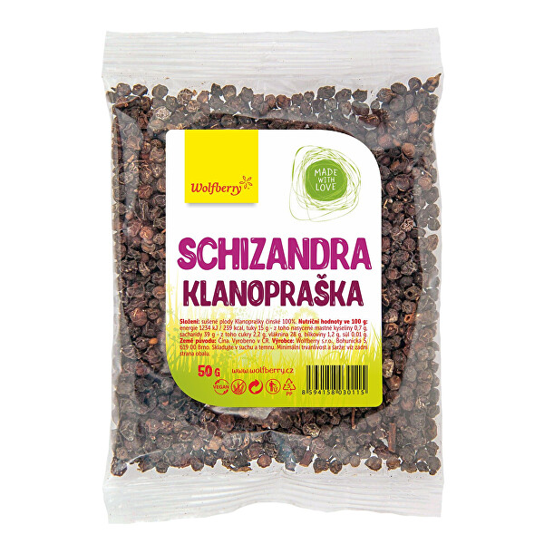 Schizandra plod Klanopraška 50 g