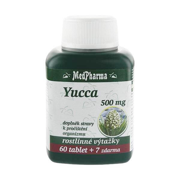 Yucca 500 mg 60 tbl. + 7 tbl. ZDARMA