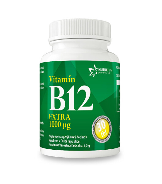 Vitamín B12 EXTRA 30 tbl.
