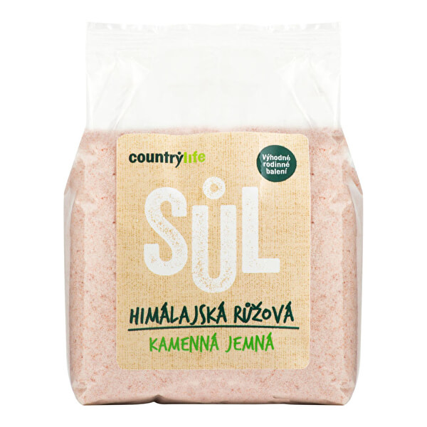Sůl himálajská růžová jemná 1 kg